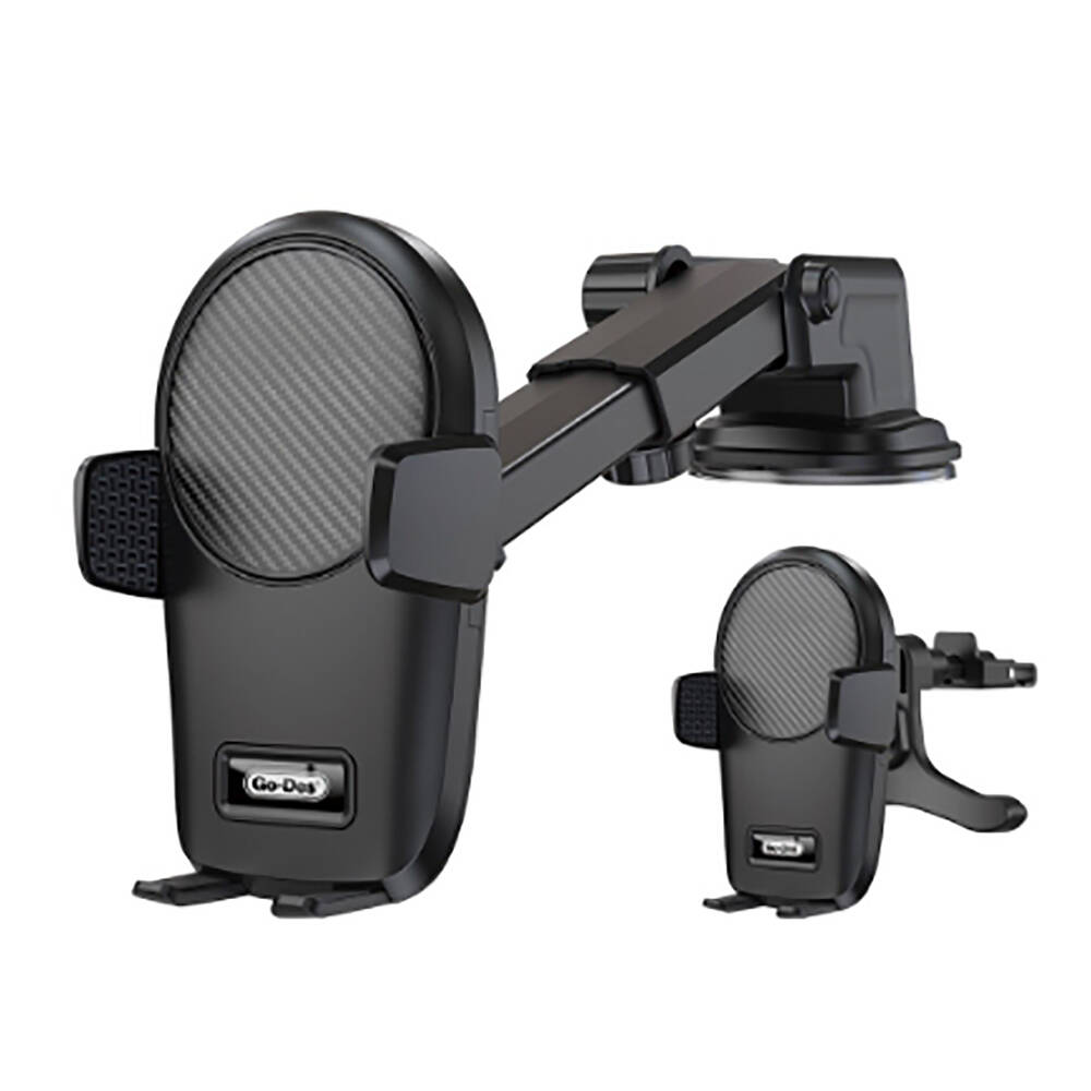 [RNZ-TA102251] Go Des GD-HD211 2 in 1 Araç Telefon Tutucu