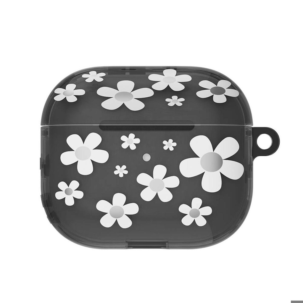 [ZTA102377] Apple Airpods 3. Nesil Uyumlu Kılıf Çift IMD Baskılı Lisanslı Switcheasy Artist Kapak (Siyah)