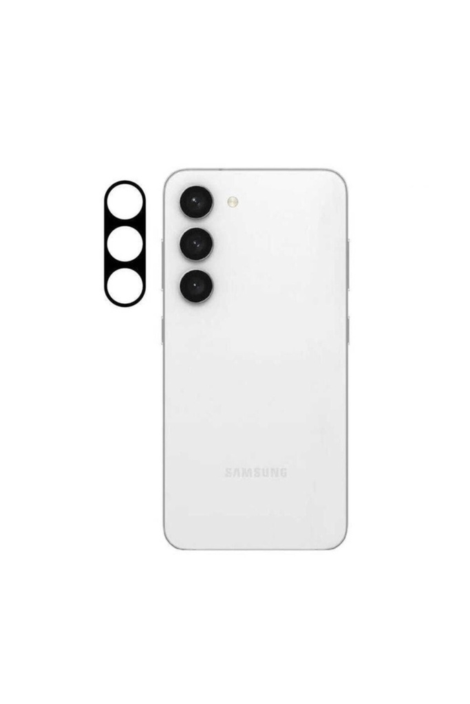 Samsung Galaxy S23 Uyumlu Zore 3D Kamera Camı