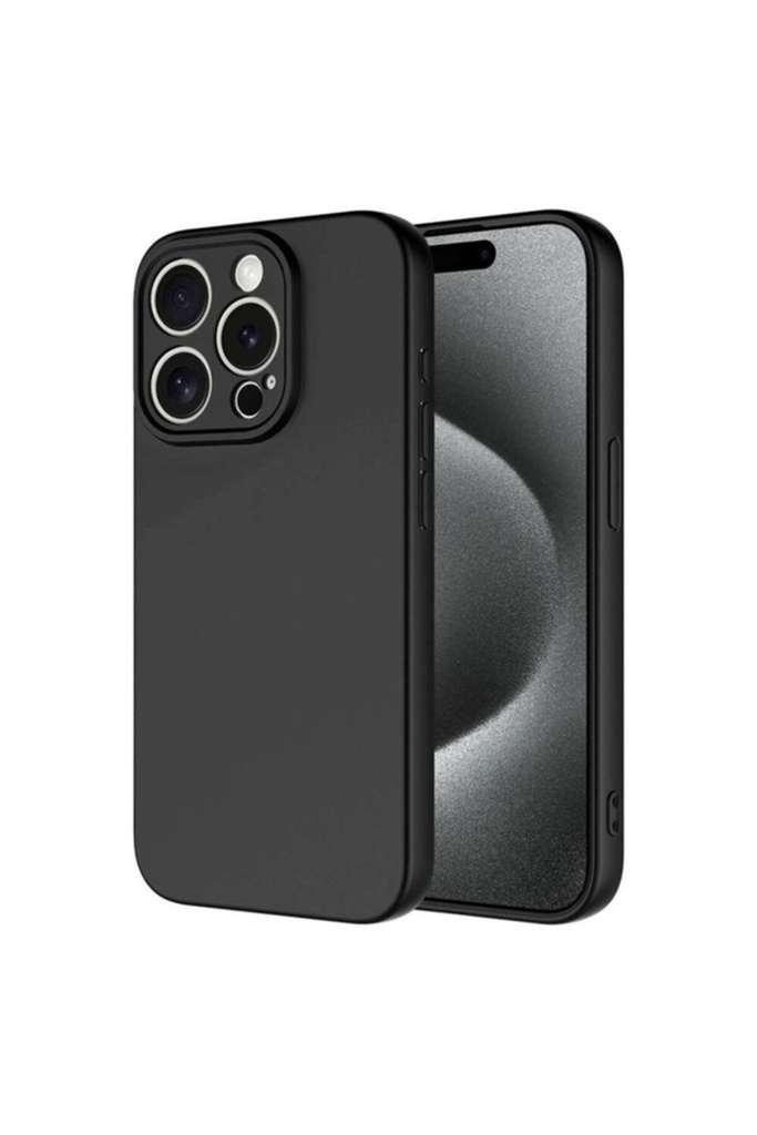 [RNZ-TA102974] Apple iPhone 15 Pro Uyumlu Kılıf Zore Mara Lansman Kapak (Siyah)