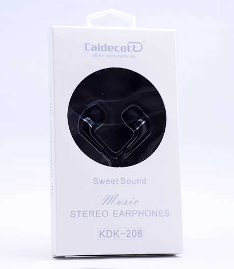 [RNZ-TA9819] Caldecott KDK-208 Mp3 Stereo Kulaklık (Siyah)