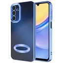 Samsung Galaxy A15 Uyumlu Kılıf Kamera Korumalı Logo Gösteren Zore Omega Kapak