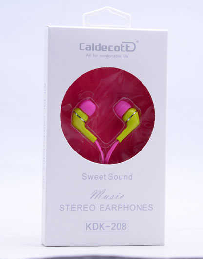 [RNZ-TA9823] Caldecott KDK-208 Mp3 Stereo Kulaklık (Yeşil)