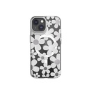 Apple iPhone 15 Uyumlu Kılıf M-safe Şarj Özellikli Çift IMD Baskılı Lisanslı Switcheasy Artist-M Fleur Kapak