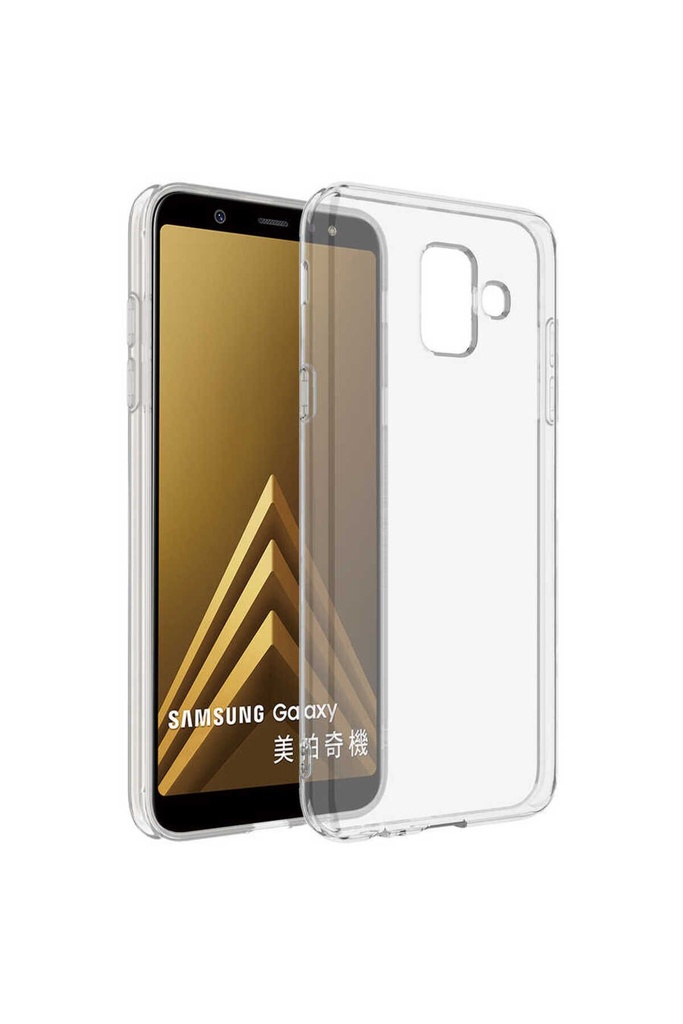 Samsung Galaxy J6 Plus Uyumlu Kılıf Zore Süper Silikon Kapak