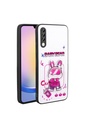 Samsung Galaxy A50 Uyumlu Kılıf Parlayan Kabartmalı İkonik Figürlü Zore Amas Silikon Kapak