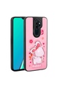 Oppo A5 2020 Uyumlu Kılıf Parlayan Kabartmalı İkonik Figürlü Zore Amas Silikon Kapak