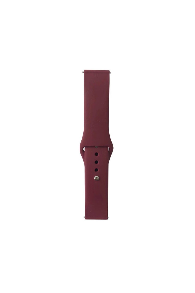 Samsung Galaxy Watch 42mm Uyumlu Band Serisi 20mm Klasik Kordon Silikon Strap Kayış