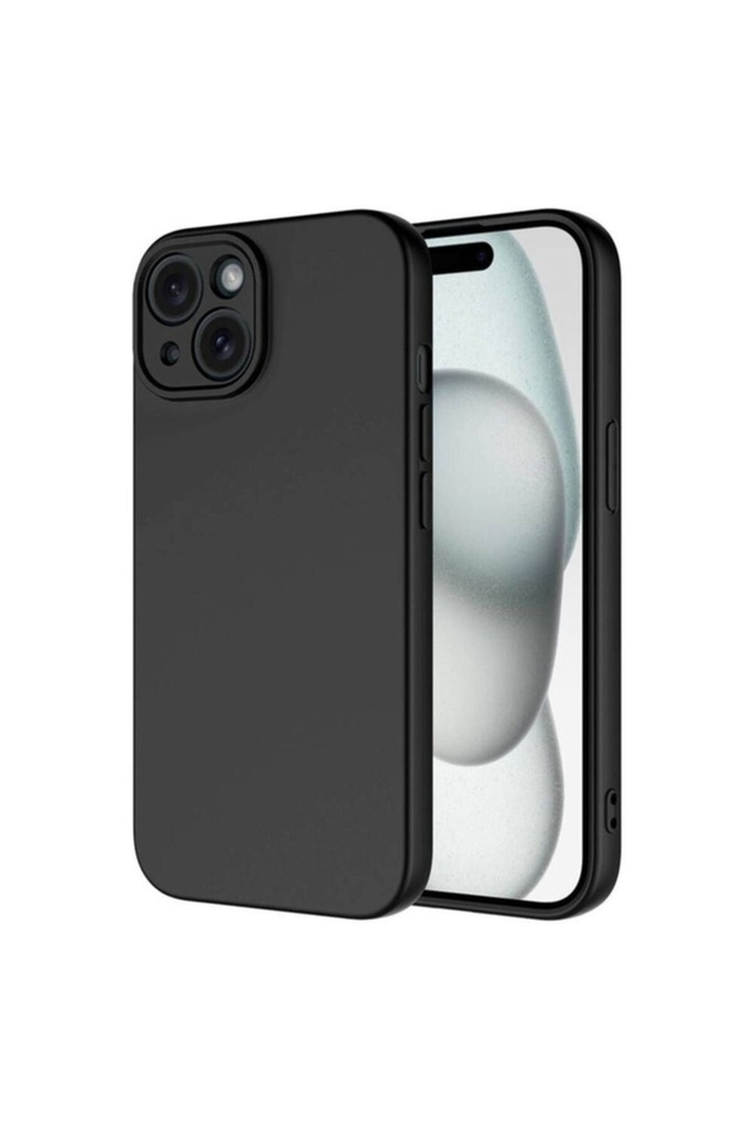 [RNZ-TA102967] Apple iPhone 15 Plus Uyumlu Kılıf Zore Mara Lansman Kapak (Siyah)