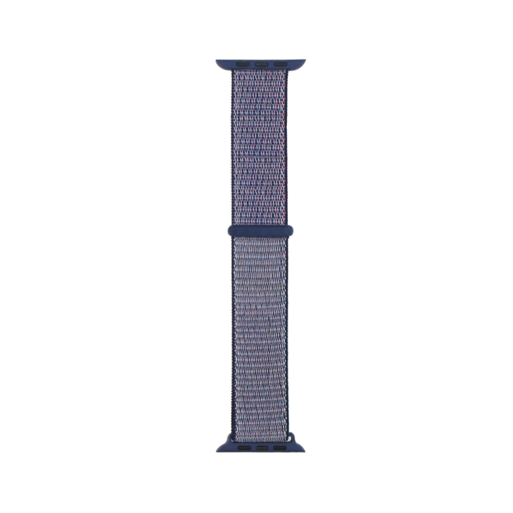 Apple Watch 44mm Uyumlu Kordon Hasır Örgü Kumaş Band-03 Strap Kayış