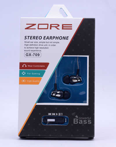 [RNZ-TA9886] Zore GX-709 Mp3 Stereo Kulaklık (Gri)