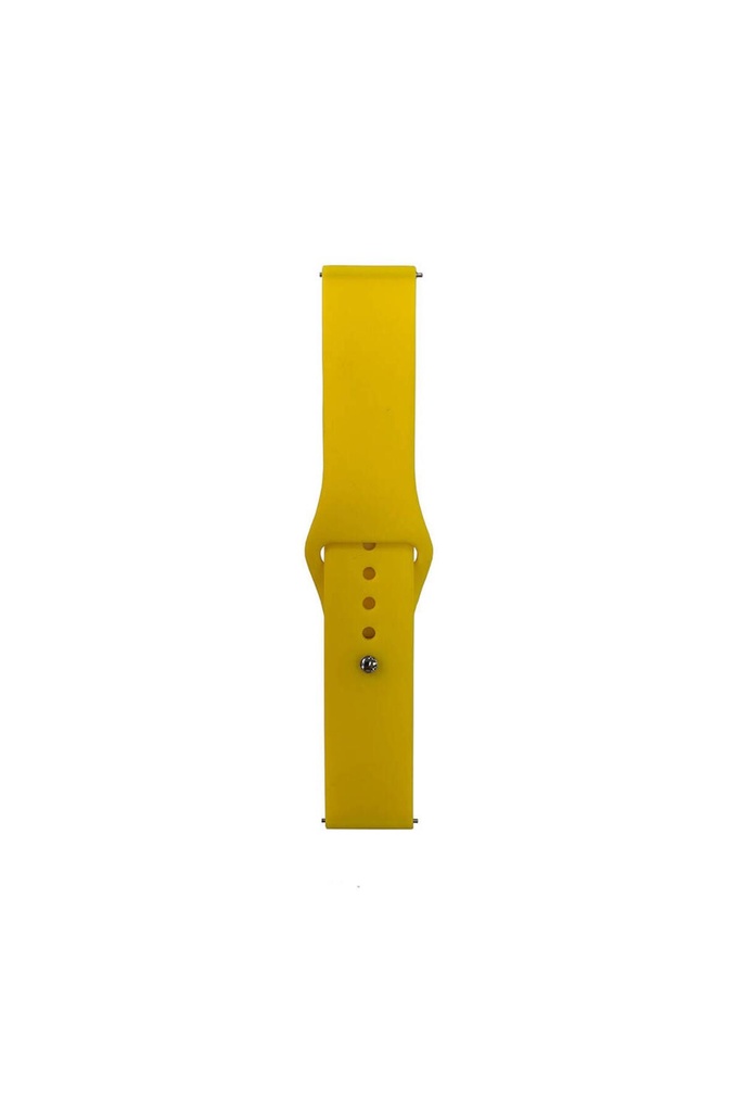 Samsung Galaxy Watch Active 2 44mm Uyumlu Band Serisi 20mm Klasik Kordon Silikon Strap Kayış