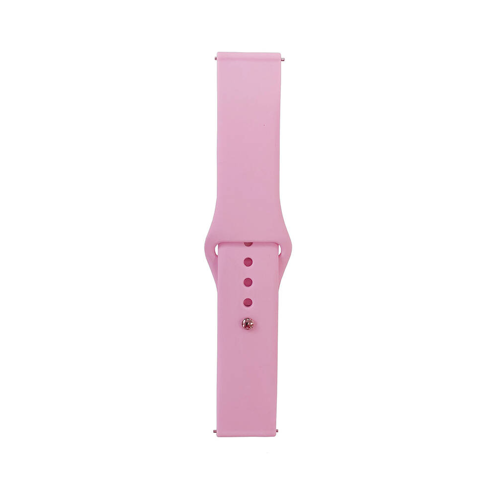 Huawei Honor Magic 2 46mm Uyumlu Band Serisi 22mm Klasik Kordon Silikon Strap Kayış
