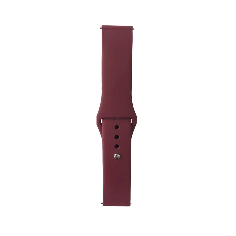 Huawei Honor Magic 2 46mm Uyumlu Band Serisi 22mm Klasik Kordon Silikon Strap Kayış