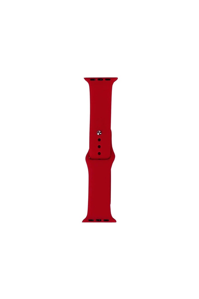 Apple Watch 7 41mm Uyumlu Band Serisi Klasik Kordon Silikon Strap Kayış