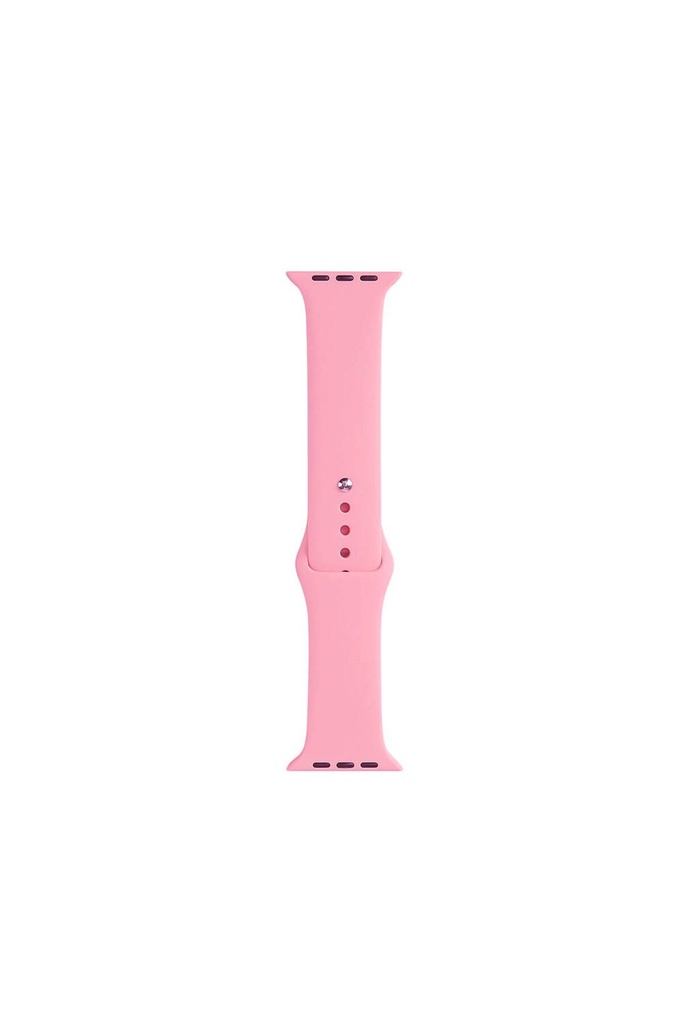 Apple Watch 7 41mm Uyumlu Band Serisi Klasik Kordon Silikon Strap Kayış