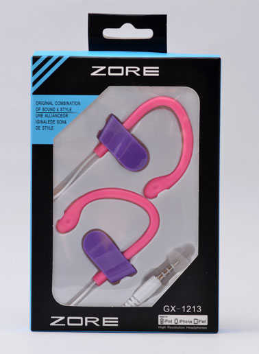 [RNZ-TA9896] Zore GX-1213 Mp3 Kulaklık (Pembe)