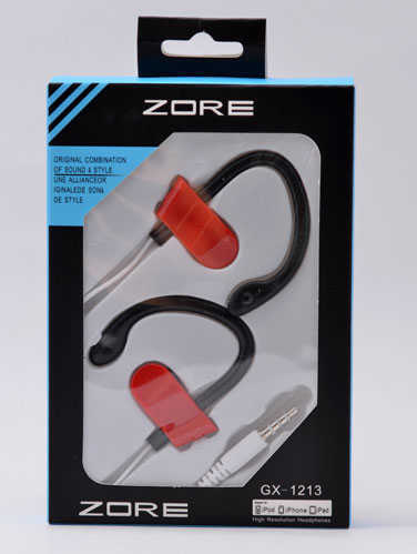 [RNZ-TA9893] Zore GX-1213 Mp3 Kulaklık (Siyah)