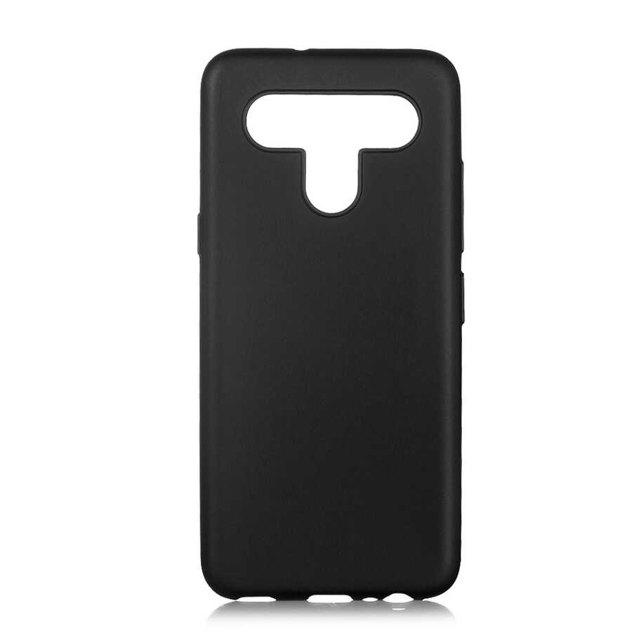 [RNZ-TA40608] LG K41S Uyumlu Kılıf Zore Premier Silikon Kapak (Siyah)