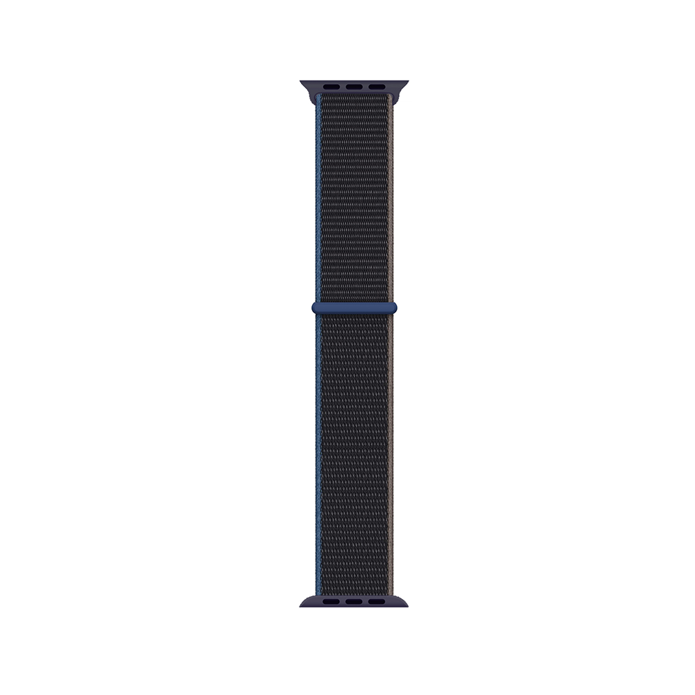 Apple Watch 40mm Uyumlu Kordon Hasır Örgü Kumaş Band-03 Strap Kayış