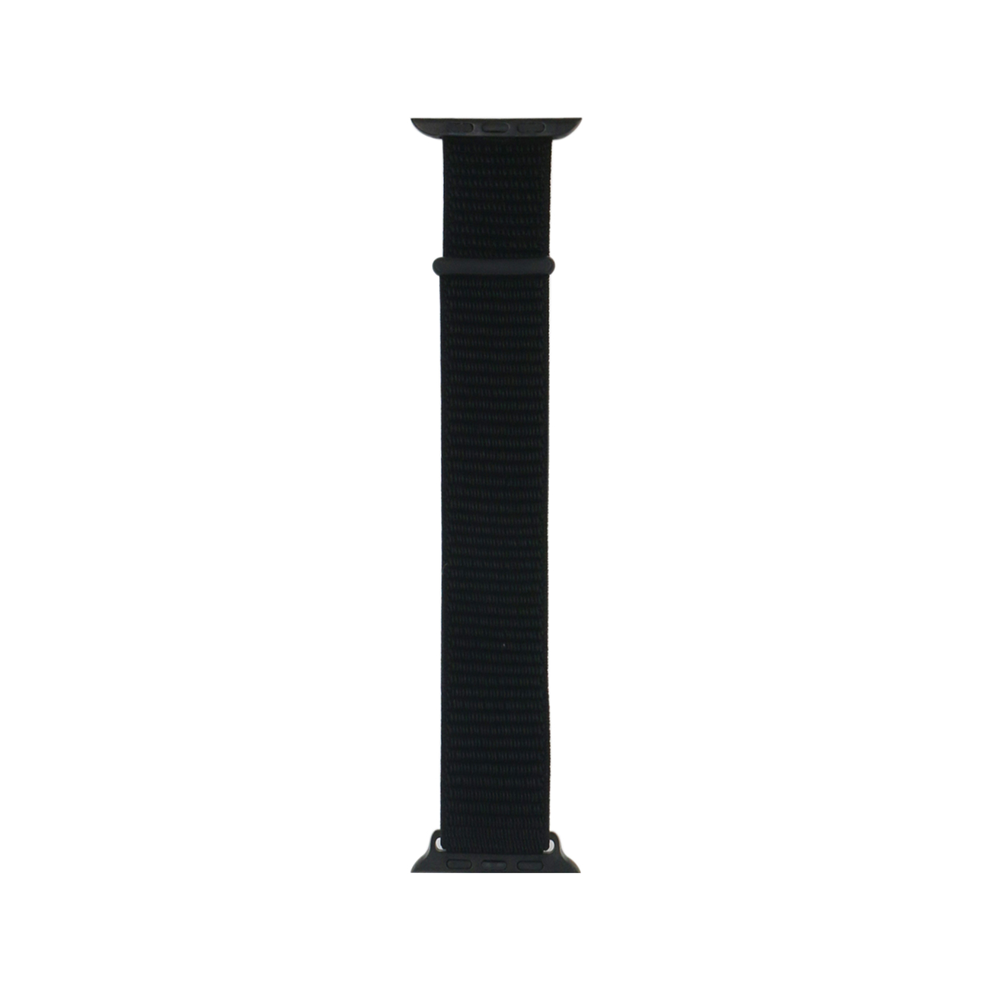 Apple Watch 7 41mm Uyumlu Kordon Hasır Örgü Kumaş Band-03 Strap Kayış