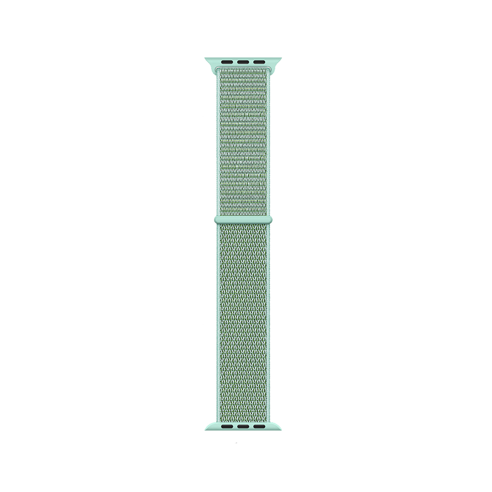 Apple Watch 42mm Uyumlu Kordon Hasır Örgü Kumaş Band-03 Strap Kayış