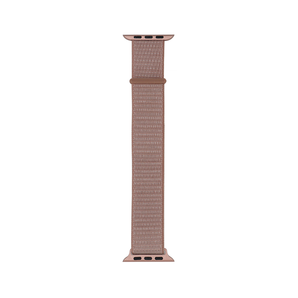 Apple Watch 42mm Uyumlu Kordon Hasır Örgü Kumaş Band-03 Strap Kayış