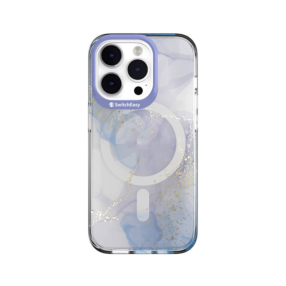 [ZTA102293] Apple iPhone 14 Pro Uyumlu Kılıf M-safe Şarj Özellikli Çift IMD Baskılı Lisanslı Switcheasy Artist-M Veil Kapak