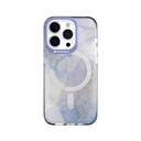 Apple iPhone 14 Pro Uyumlu Kılıf M-safe Şarj Özellikli Çift IMD Baskılı Lisanslı Switcheasy Artist-M Veil Kapak