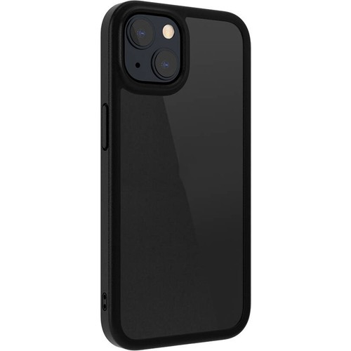 [ZTA102258] Apple iPhone 13 Uyumlu Kılıf Ultra İnce Şok Önleyicili Lisanslı Switcheasy Aero Plus Kapak (Siyah)