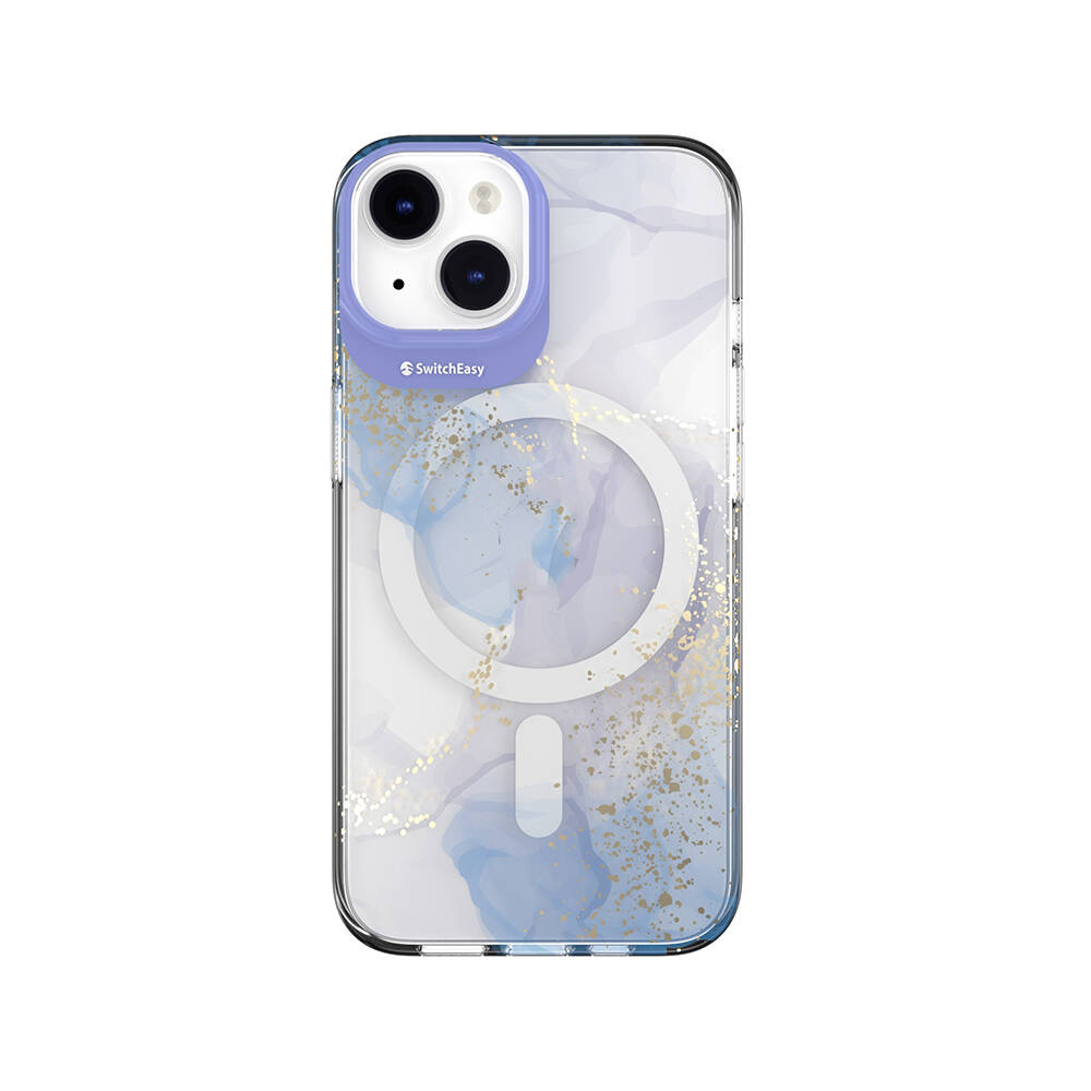 [ZTA102291] Apple iPhone 14 Uyumlu Kılıf M-safe Şarj Özellikli Çift IMD Baskılı Lisanslı Switcheasy Artist-M Veil Kapak