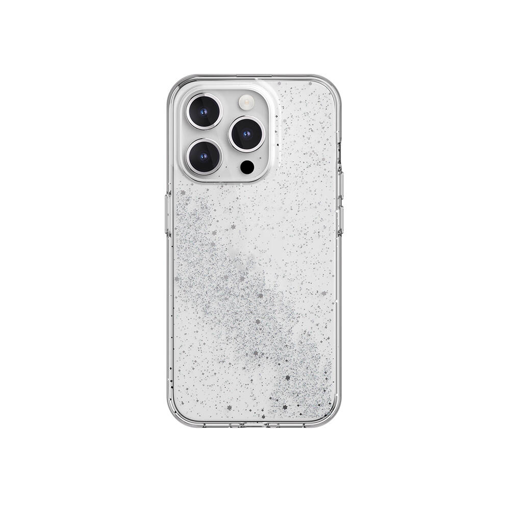 [ZTA102310] Apple iPhone 15 Pro Uyumlu Kılıf Çift Katmanlı IMD Baskılı Bumper Lisanslı Switcheasy Cosmos Comet Kapak
