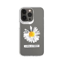 Apple iPhone 13 Pro Uyumlu Kılıf Çift IMD Baskılı Lisanslı Switcheasy Artist Daisy Kapak