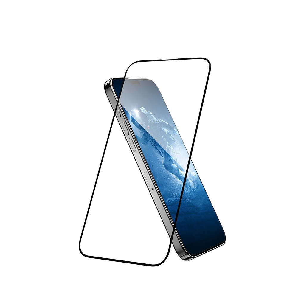 [ZTA102399] Apple iPhone 15 Uyumlu Premium Temperli Ultra HD Lisanslı Switcheasy Glass 9H Cam Ekran Koruyucu