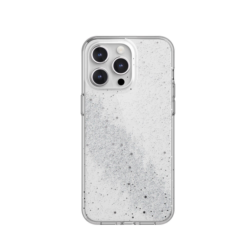 [ZTA102313] Apple iPhone 15 Pro Max Uyumlu Kılıf Çift Katmanlı IMD Baskılı Bumper Lisanslı Switcheasy Cosmos Comet Kapak