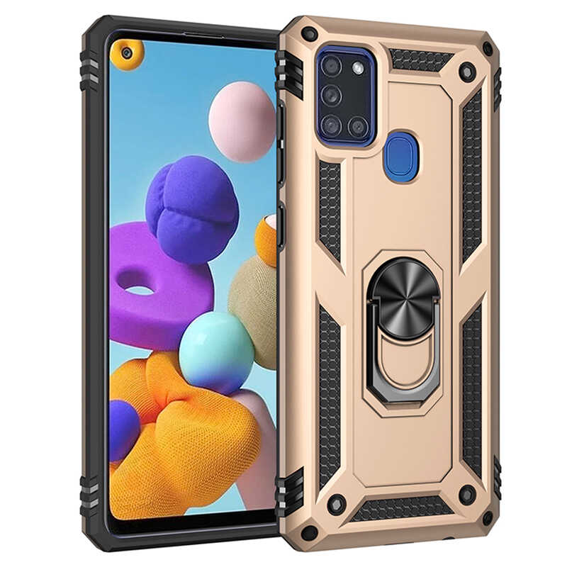 Samsung Galaxy A21S Uyumlu Kılıf Zore Vega Kapak