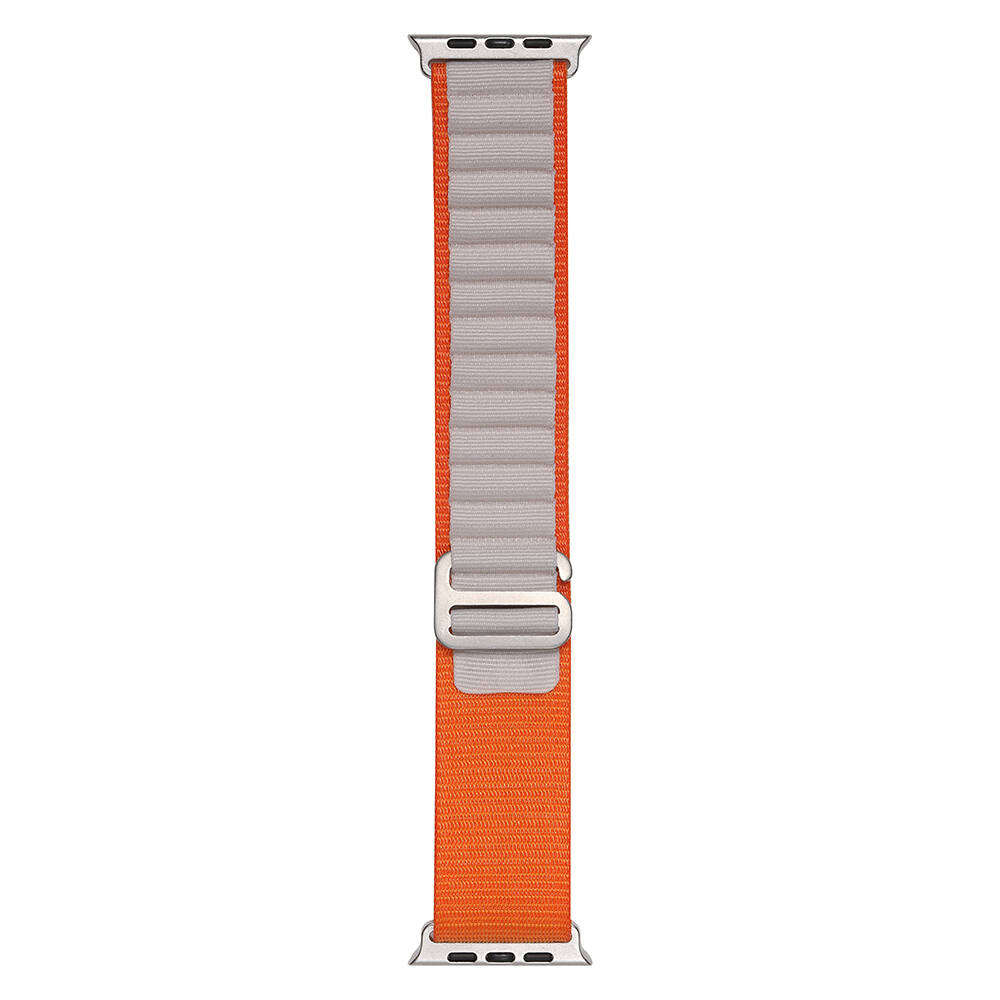 Apple Watch 38mm Uyumlu Kordon Naylon Kumaş Spor Görünümlü Band-74 Hasır Kayış