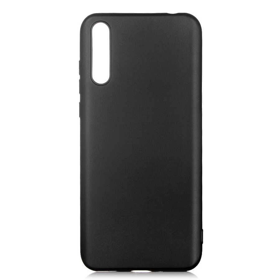 [RNZ-TA40594] Huawei P Smart S (Y8P) Uyumlu Kılıf Zore Premier Silikon Kapak (Siyah)