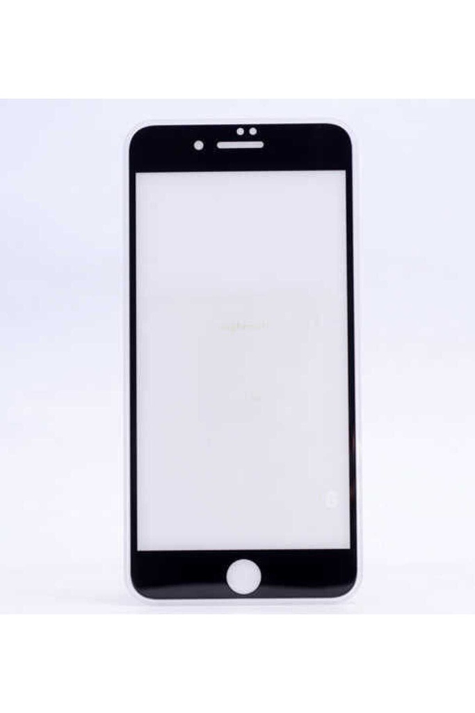 [RNZ-TA9968] Apple iPhone 8 Plus Uyumlu Zore Kenarları Kırılmaya Dayanıklı Cam Ekran Koruyucu (Siyah)