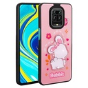 Xiaomi Redmi Note 9S Uyumlu Kılıf Parlayan Kabartmalı İkonik Figürlü Zore Amas Silikon Kapak