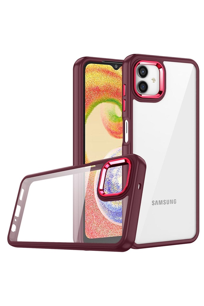 Samsung Galaxy A04 Uyumlu Kılıf Zore Flora Kapak