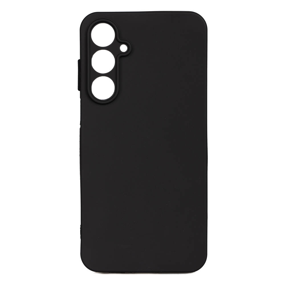 [RNZ-TA103445] Samsung Galaxy A55 Uyumlu Kılıf Zore Biye Silikon (Siyah)