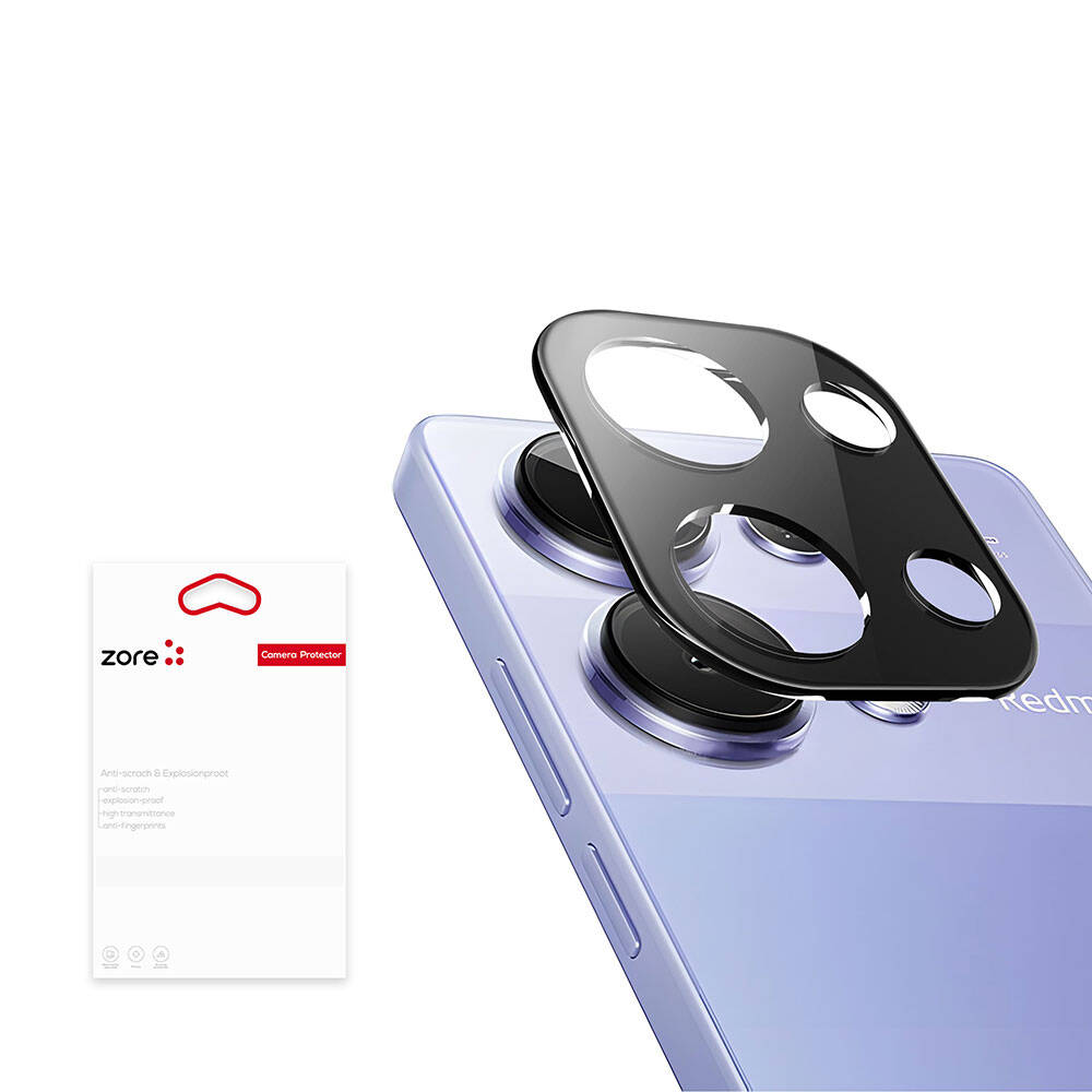 Xiaomi Redmi Note 13 Pro 4G Uyumlu Zore 3D Kamera Camı