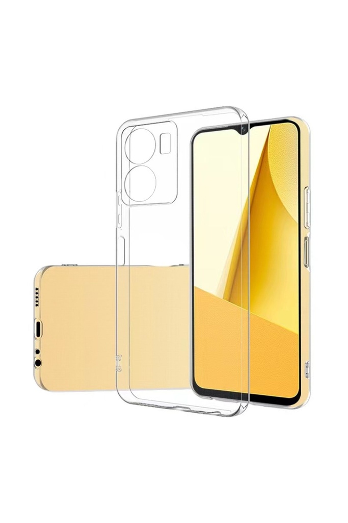 Vivo Y16 Uyumlu Kılıf Zore Süper Silikon Kapak