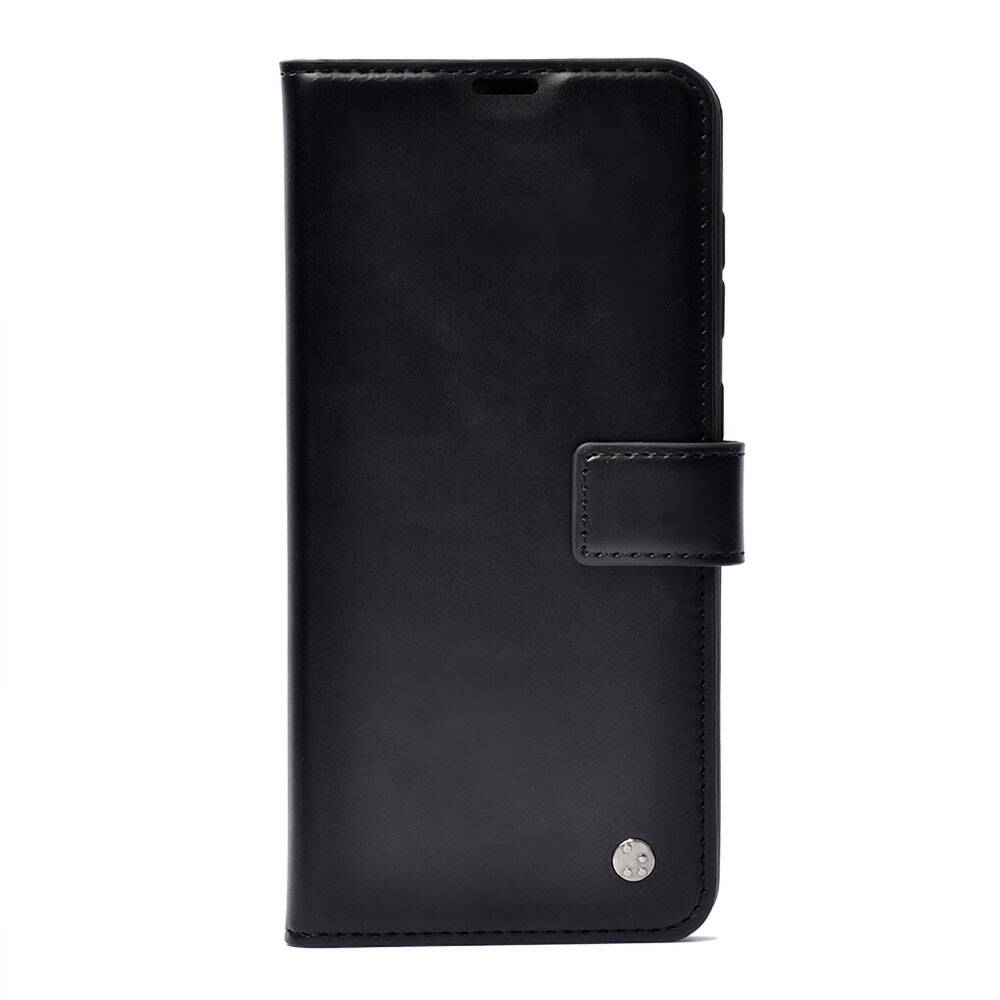 [RNZ-TA103459] Reeder S19 Max Pro S Zoom Uyumlu Kılıf Zore Kar Deluxe Kapaklı Kılıf (Siyah)