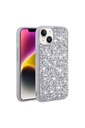 Apple iPhone 14 Plus Uyumlu Kılıf Parlak Taşlı Tasarım Zore Linea Kapak