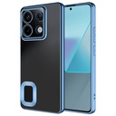 Xiaomi Redmi Note 13 Pro 5G Uyumlu Kılıf Kamera Korumalı Logo Gösteren Zore Omega Kapak