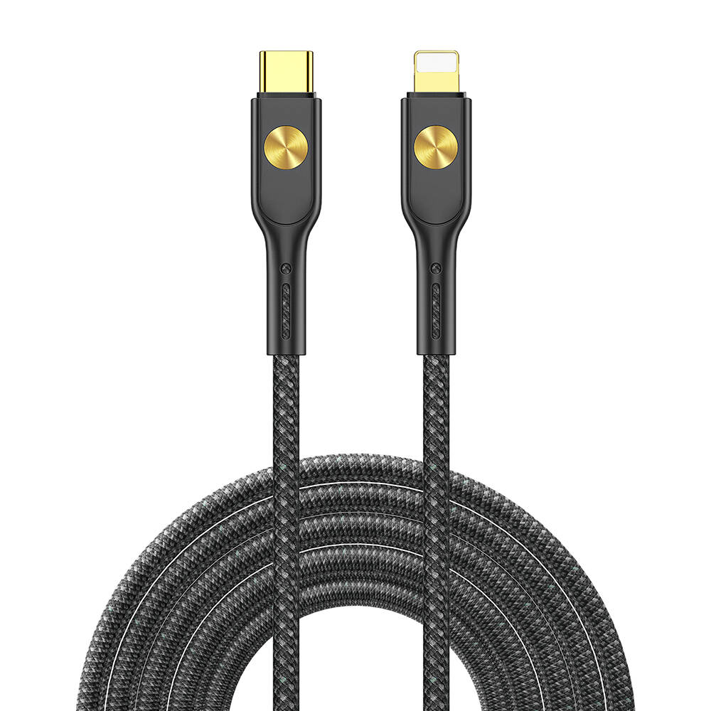 [RNZ-TA103619] Wiwu Wi-C035 Type-C to Lightning PD Kablo 30W 120cm (Siyah)