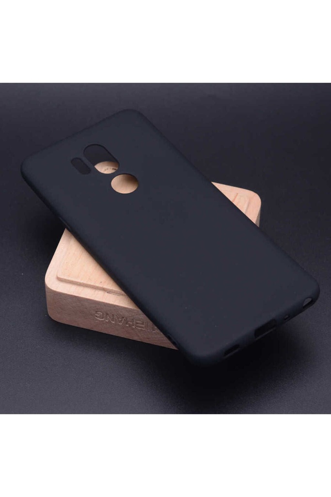 [RNZ-TA10168] LG G7 Uyumlu Kılıf Zore Premier Silikon Kapak (Siyah)