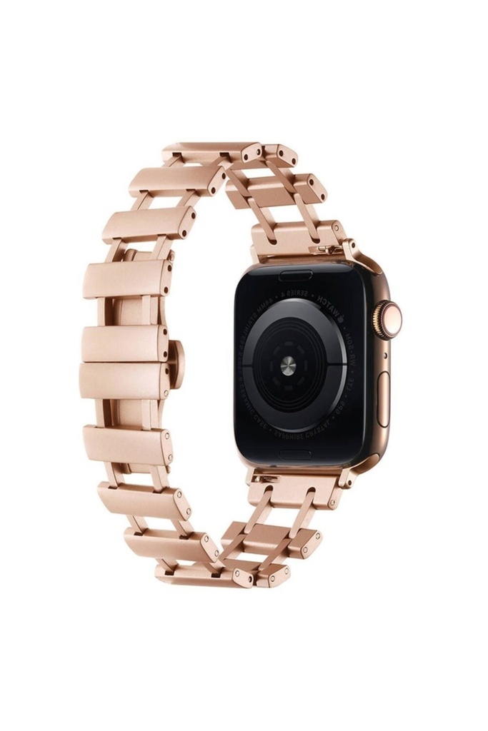 Apple Watch 38mm Uyumlu Zore KRD-96 Metal Kordon